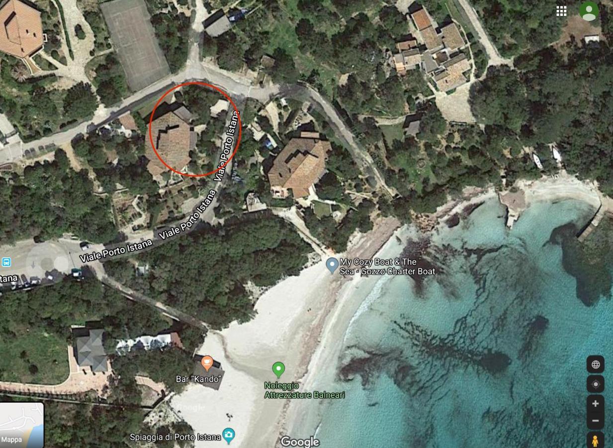 Porto Istana Beach House 奧爾比亞 外观 照片